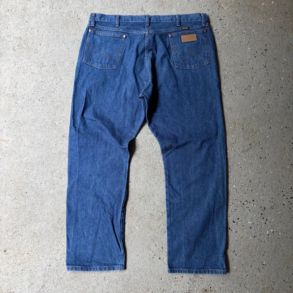 Wrangler 1013MWZPW Mens Original Fit Straight Leg Blue Jeans 40x30 Heavyweight